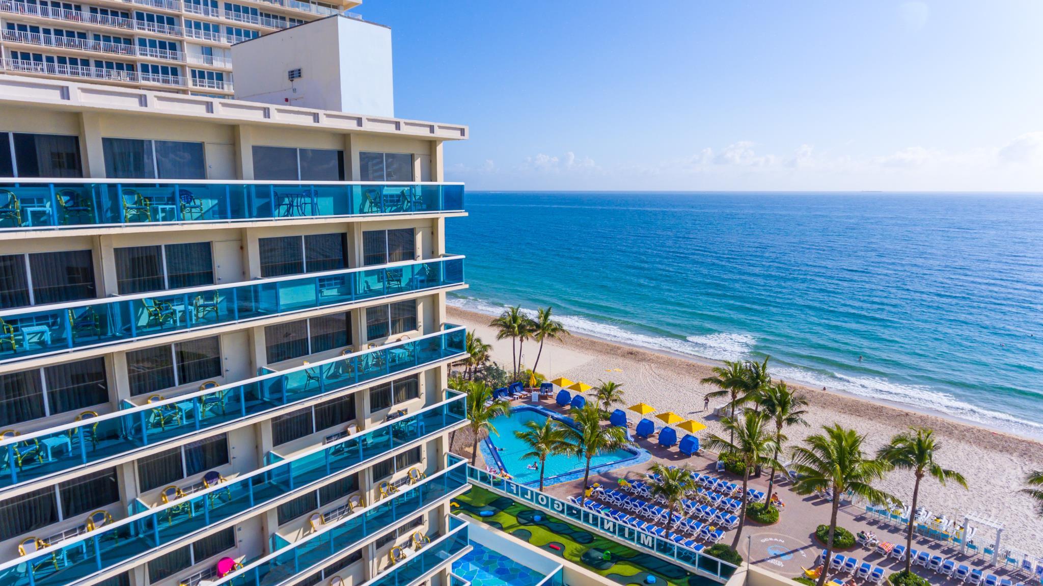 Ocean Sky Hotel & Resort Fort Lauderdale Exterior foto