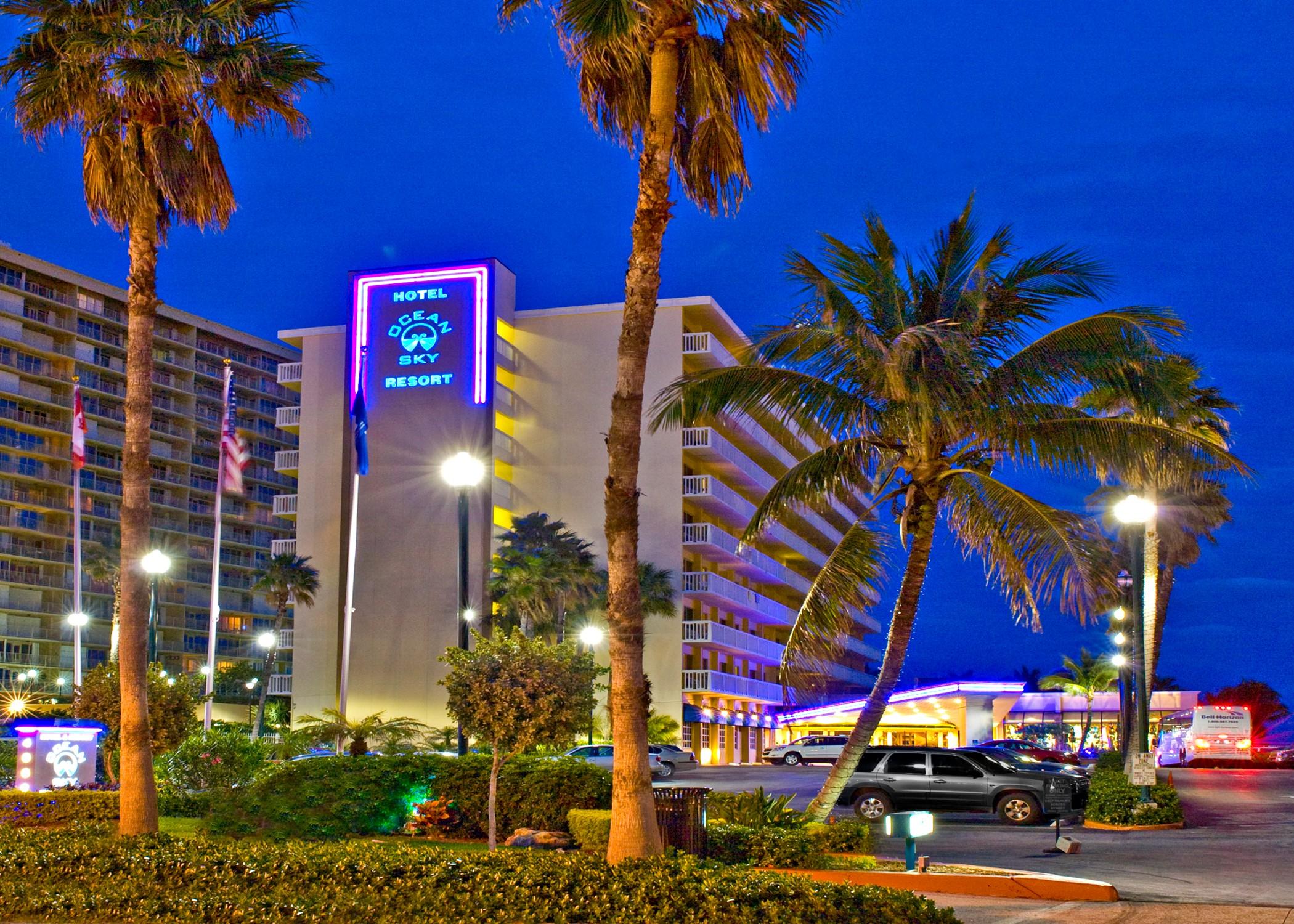Ocean Sky Hotel & Resort Fort Lauderdale Exterior foto